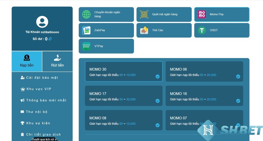 Một số vấn đề anh em nên lưu ý khi giao dịch tại Shbet